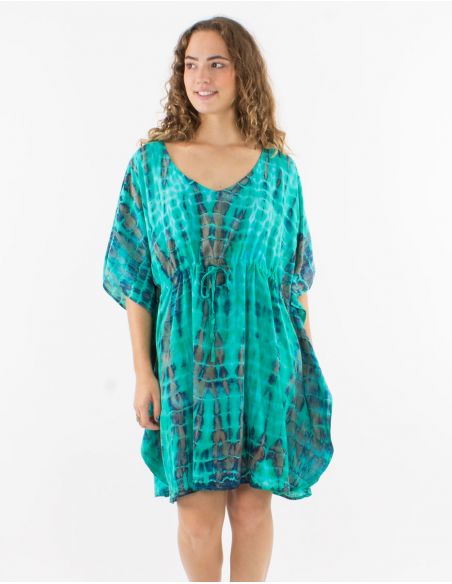 Tunica viscosa tie and dye con talla