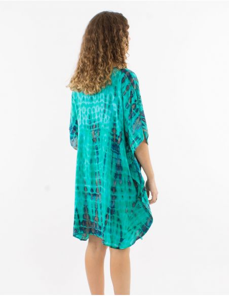 Tunica viscosa tie and dye con talla
