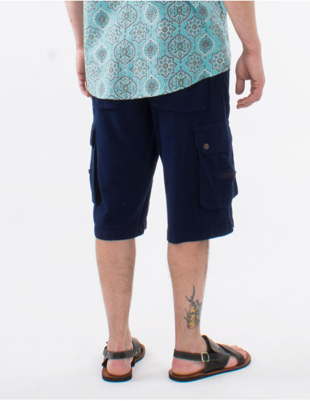 bermuda h algodon liso sw bolsillos nepal