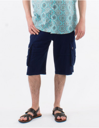 bermuda h algodon liso sw bolsillos nepal