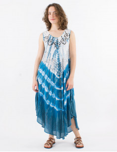 Vestido crepe de viscosa sin mangas td umbrella 2