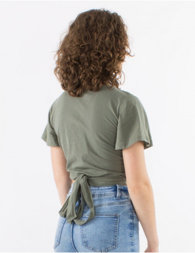 Camiseta 95% algodon 5% elastano lisa mangas...