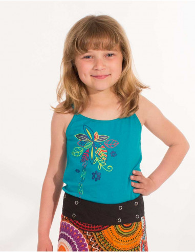 Camiseta niña 95% Algodon 5% Elastano - Pack de 18 unidades