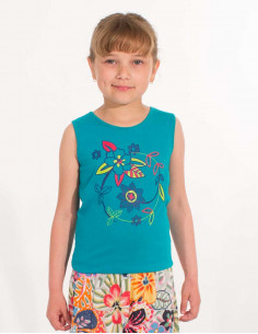 Camiseta Niña 95% Algodon 5% Elastano - Pack de 18 unidades 2