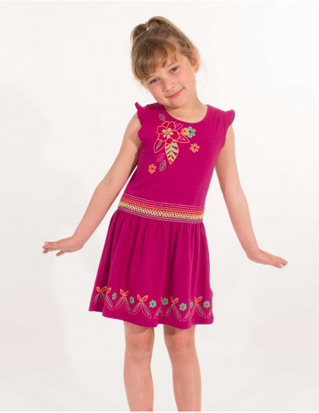 Vestido Niña Maille 95%Algodon 5%Elastano - Pack de 18 unidades