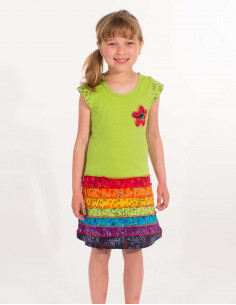 Vestido Niña Mailla 100% Algodon - Pack de 18 unidades