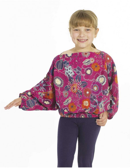 Sarouel Niña Algodon 3 En 1 Estampado - Pack de 18 unidades