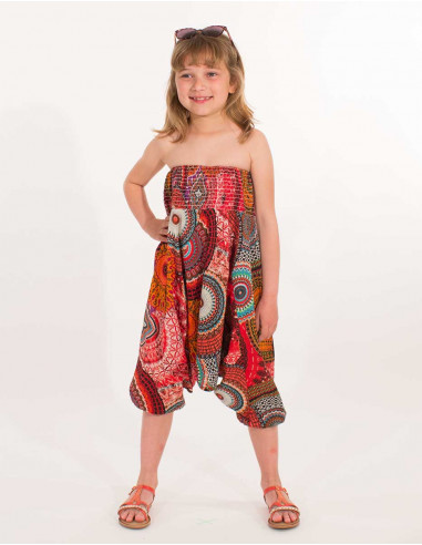 Sarouel Niña Algodon 3 En 1 Estampado Bamak - Pack de 18 unidades