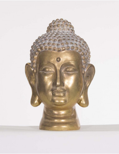 Estatua de Resina Cabeza De Buda 26 Cm