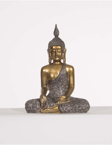 Estatua de Resina Cabeza Sentado 19 Cm