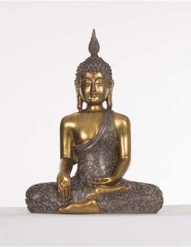 Estatua de Resina Cabeza Sentado 32 Cm