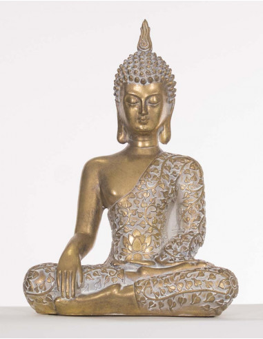 Estatua de Resina Cabeza Sentado 32 Cm