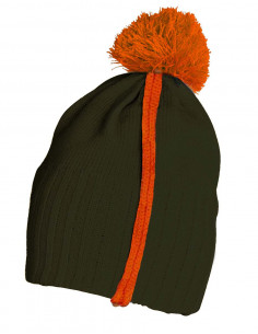 Sombrero con una cinta y un pompón 2