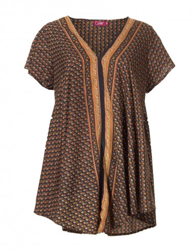 Blusa de manga corta