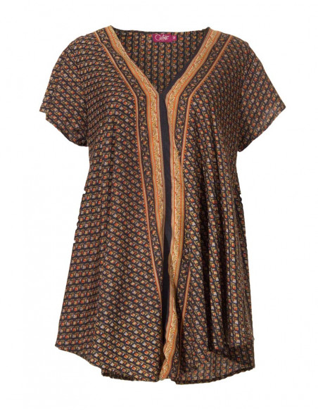 Blusa de manga corta