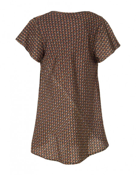 Blusa de manga corta