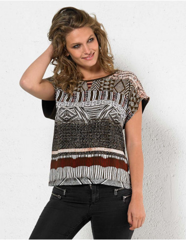 Camiseta amplia