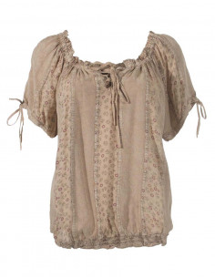 Blusa estampada de viscosa lisa Sw 2