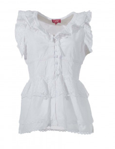 Blusa de encaje de algodón 2