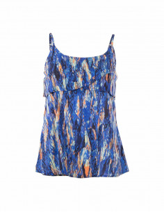 Top viscosa tirantes estampado pantera 2