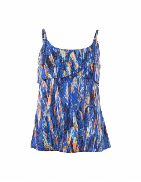 Top viscosa tirantes estampado pantera