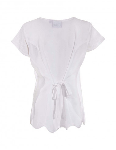 Blusa viscosa sw mangas cortas