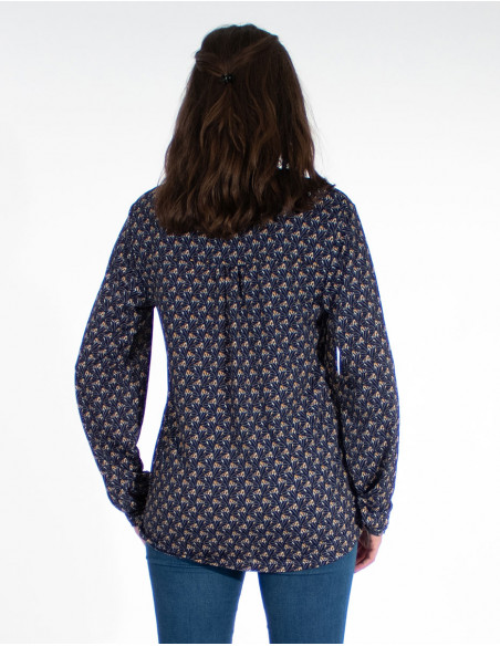 Blusa malla 96% poliester 4% elastano estampado arya