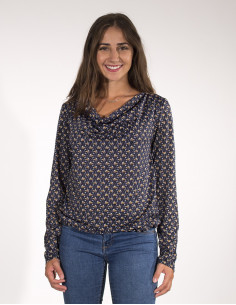 Blusa malla 96% poliester 4% elastano estampado arya 2