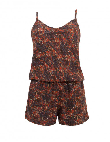 Mono corto poliester tirantes sari