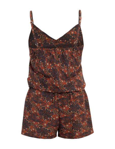 Mono corto poliester tirantes sari