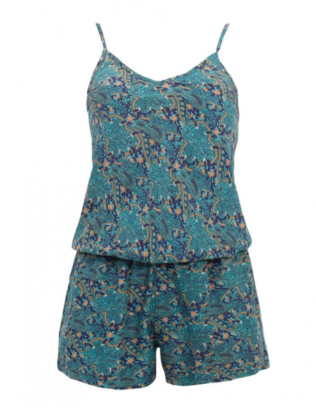 Mono corto poliester tirantes sari