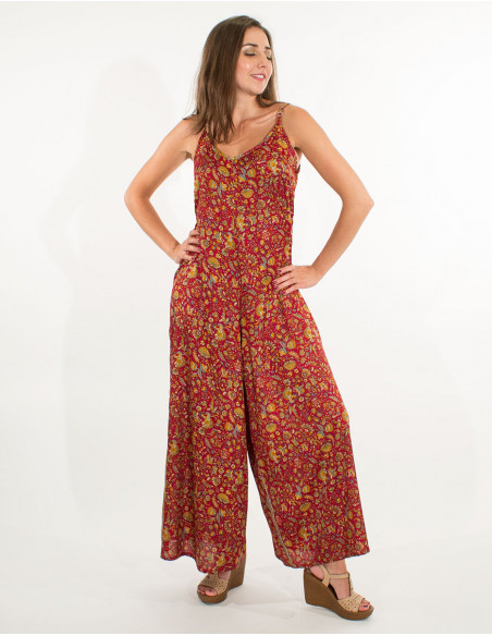 Mono pant 3/4 poliester sari