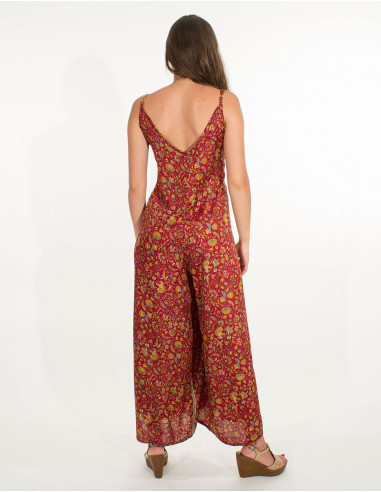Mono pant 3/4 poliester sari