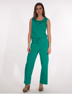 Peto mailla 95% algodon 5% elastano liso cuello benitier