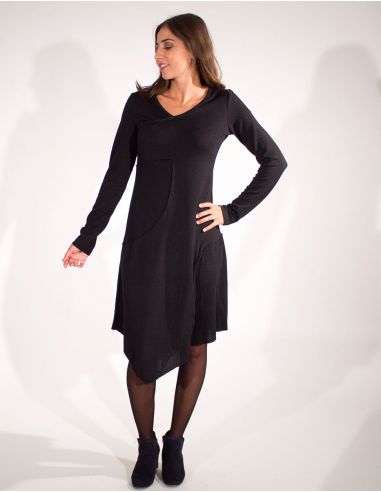 Vestido malla 97% poliester 3% elastano 