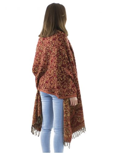 Chal acrilico flecos jacquartcachemir