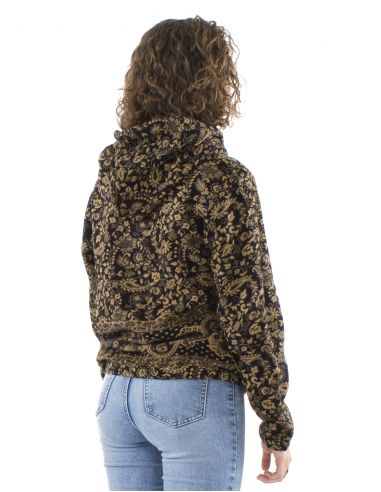 Chaqueta acrilicozip jacquart cachemir