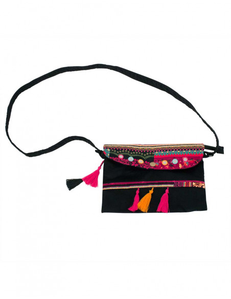 Bolso de pana 98% algodon 2% elastano estampado tsigane