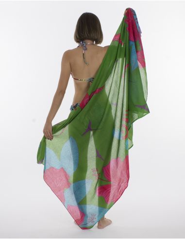 PAREO ALGODON ESTAMPADO