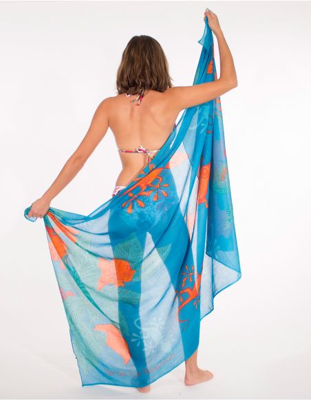 PAREO ALGODON ESTAMPADO