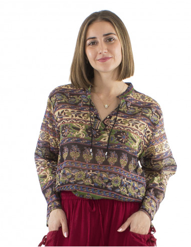 Blusa algodon