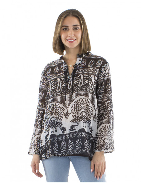 Blusa algodon