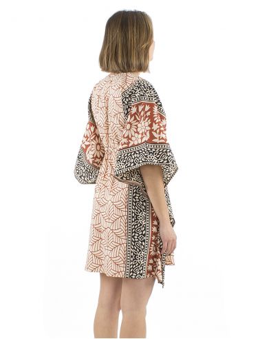 Vestido kaftan algodon 84cm