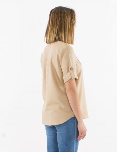 Tunica 54% lino 46% viscosa