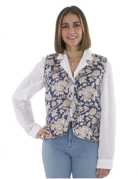 Chaleco algodon acolChado 3 corodones