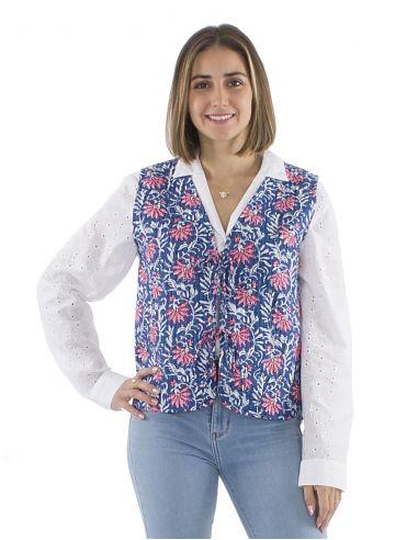 Chaleco algodon acolChado 3 corodones