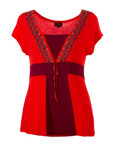 Tee Shirt 95%Viscose 5% Elasthanne