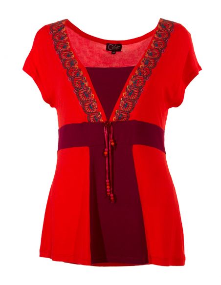 Tee Shirt 95%Viscose 5% Elasthanne