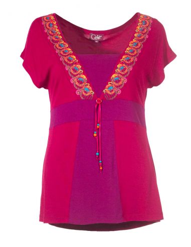 Tee Shirt 95%Viscose 5% Elasthanne