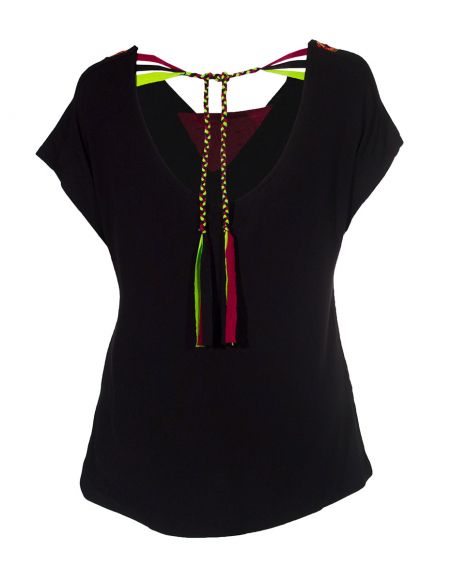 Tee Shirt 95%Viscose 5% Elasthanne